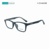 I-Change Black Rectangular Eyeglasses R6530 C7