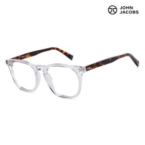 John Jacobs Eyeglasses Crystal Transparent JJ E12540 C2 W