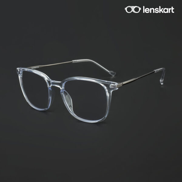 LensKart Air Transparent Eyeglasses LA E15308 C3 W