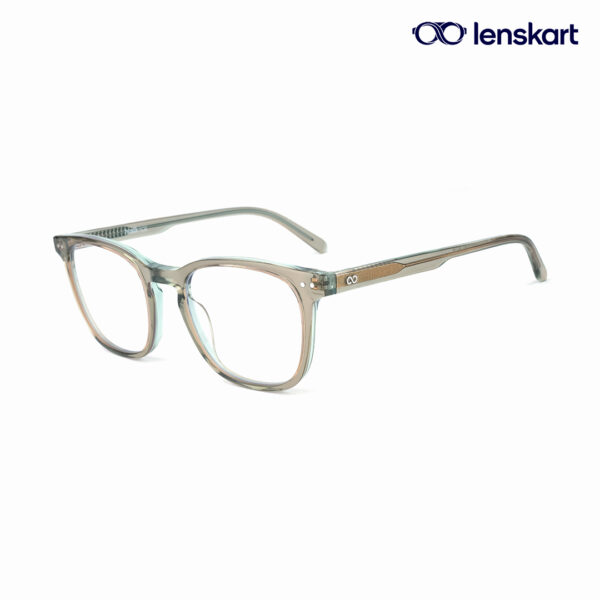 Lenskart Hustlr Ace Ash Grey Eyeglasses