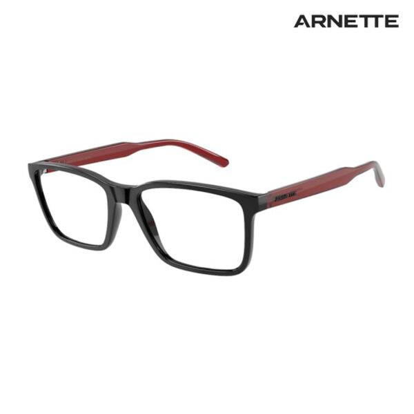 Arnette Nakki Eyeglasses AN 7208 Polisehed Black