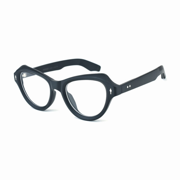 Black Bold Square Eyeglasses ZS98131