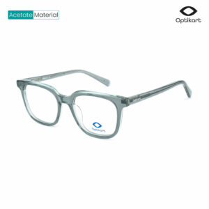 Optikart Transparent Grey Eyeglasses 28126 C2