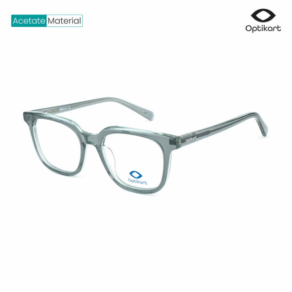 Optikart Transparent Grey Eyeglasses 28126 C2