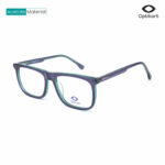 Optikart Deep Purple Teal Eyeglasses 28197 C4