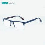Blue Half Rim Eyeglasses A2650 C125