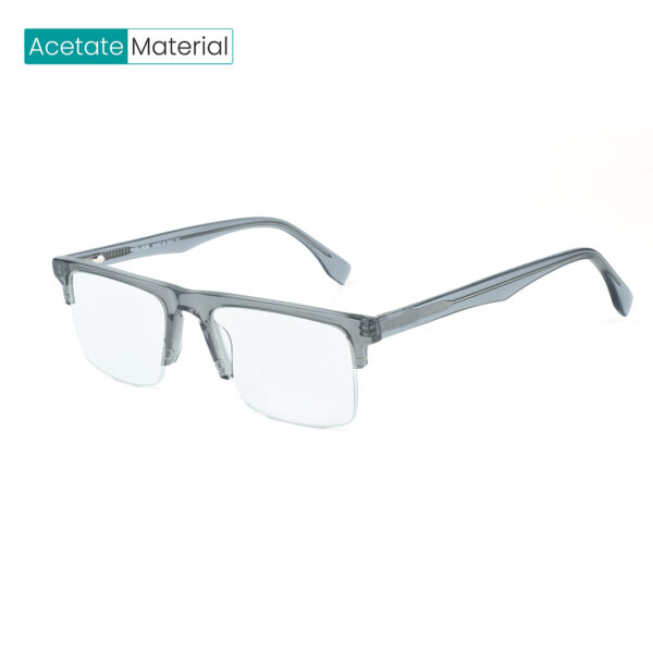 Transparent Half Rim Eyeglasses A2650 C219