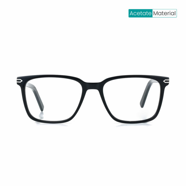 Black Rectangle Eyeglasses A2648 C1
