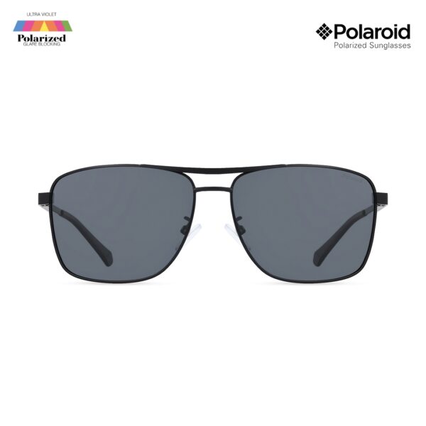 Polaroid Black Metal Sunglasses PLD 2136/G/S/X 003M9