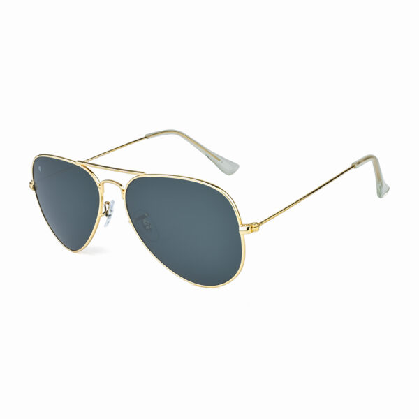 Double Bridge Golden Blue Sunglasses RBS 3025 001/62