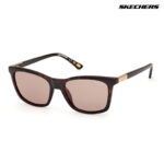 SKECHERS Square Havana Sunglasses SE6360 52H