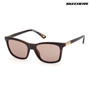 SKECHERS Square Havana Sunglasses SE6360 52H