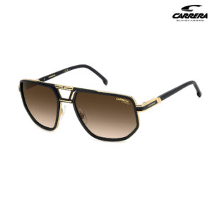 CARRERA Matte Black Gold Sunglasses 1072/S I4686