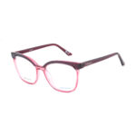 Stylish Pink Cat-Eye NOF25010 C2 RDRD Eyeglasses