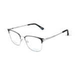 Square OPH 112 0212 BLK SLV Eyeglasses