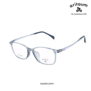 Aritaum Super Flexible Transparent Ash Eyeglasses NT88006 C5