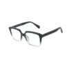 Black-Transparent Bi-Color Eyeglasses S9019 C5