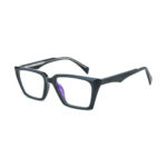 Shiny Black Eyeglasses S9022 C1