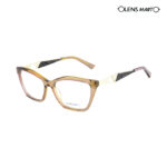 LENSMART Transaparent Light Brown Eyeglasses MS8418 C2