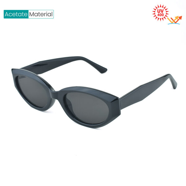 Bold Black Cats Eye Sunglasses for Women