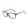 Stylish Rectangle Eyeglasses OPH 113 0210 BLK RED
