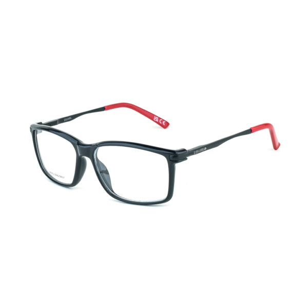 Stylish Rectangle Eyeglasses OPH 113 0210 BLK RED