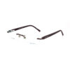 Stylish Rimless Eyeglasses OPH 312 0101 BRN
