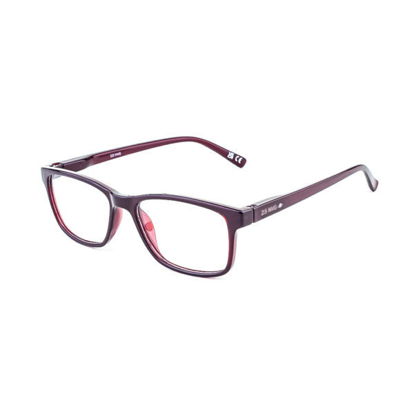 Stylish Rectangle Eyeglasses OPH PC G 30 07 BRG