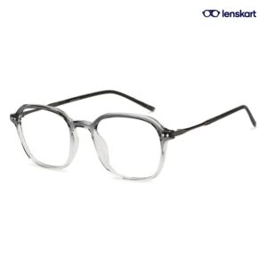 Lenskart -Air Pop Gray Transparent Eyeglasses LA E14573 C3