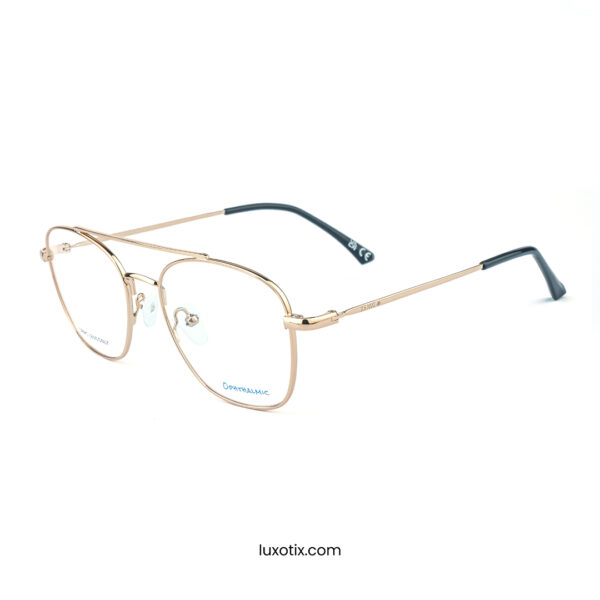 Golden Metal Eyeglasses OPH SC 354 0909