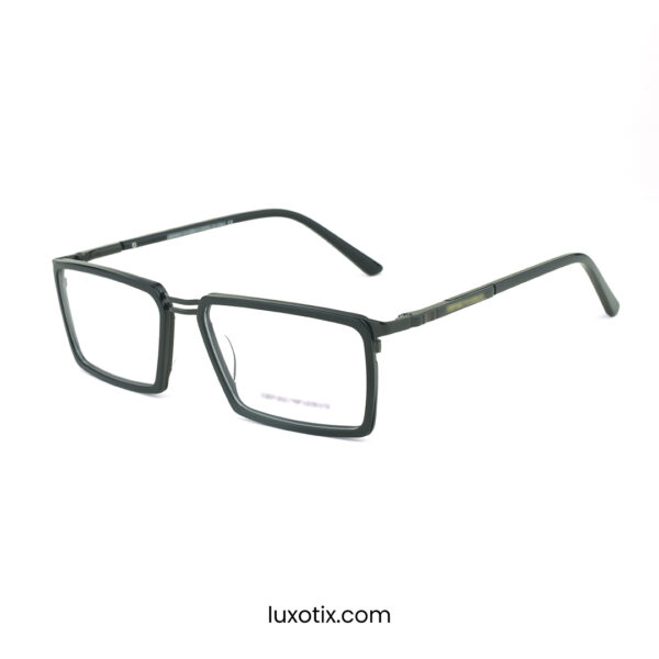 Stylish Black Eyeglasses 12716J COL.02