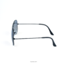 Double Bridge Gray Black Sunglasses RBS 3025
