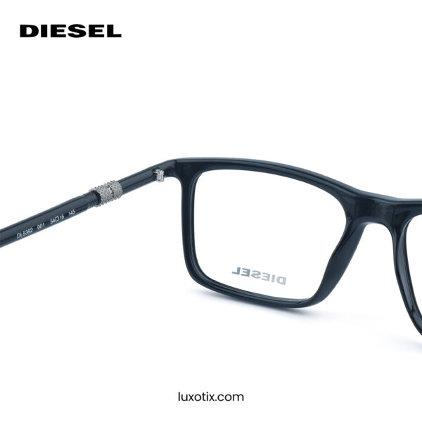 Diesel Black Full Rim Eyeglasses DL5392 001