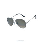 Silver Brown Sunglasses RB 3025
