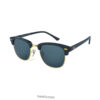 Black Grey Golden Clubmaster Sunglasses RBS 3016 901A 3N
