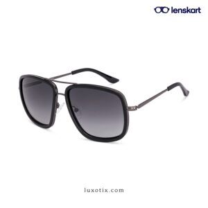 Vincent Chase Gun-Metal Black Polarized Sunglasses VC S11748 241174 XW-150