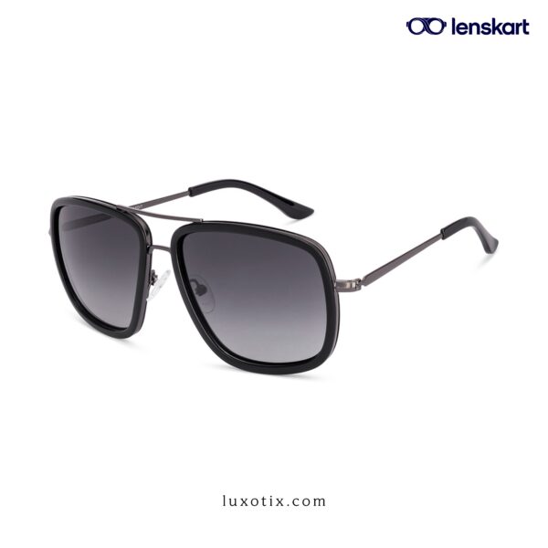 Vincent Chase Gun-Metal Black Polarized Sunglasses VC S11748 241174 XW-150