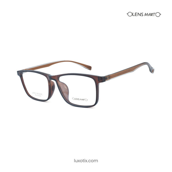 Lens Mart Brown Eyeglasses 22501 C07