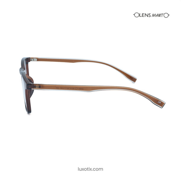 Lens Mart Brown Eyeglasses 22501 C07