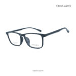 Lens Mart Black Square Eyeglasses 22502 C01