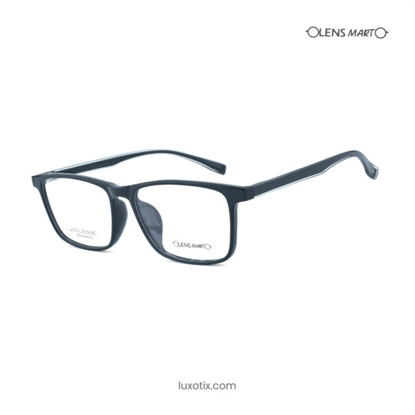 Lens Mart Black Square Eyeglasses 22502 C01