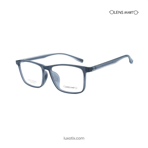 LensMart Transparent Grey Eyeglasses 22502 C06