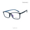 Lens Mart Matte Black Eyeglasses 28100 C3