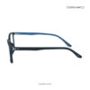 Lens Mart Matte Black Eyeglasses 28100 C3