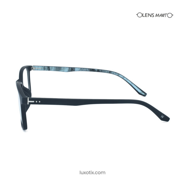 Lens Mart Black Eyeglasses 28100 C4