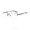 Brown Havana Metal Eyeglasses 8153JH C4