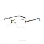 Brown Havana Metal Eyeglasses 8153JH C4