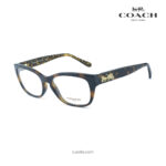 COACH Dark Tort Gold with Signature C Eyeglasses 5394 HC 6104