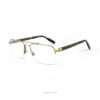 Double Bridge Half Rim Eyeglasses 12501J COL.09