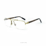 Double Bridge Half Rim Eyeglasses 12501J COL.09